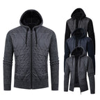 Herren sportliche Steppjacke mit weichem Innenfutter und praktischem Reißverschluss