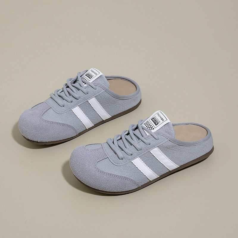 Damen Hausschuhe im sportlichen Stil mit klassischem Design R&B