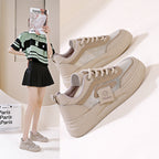 Damen Sportliche Sneakers mit atmungsaktiven Mesh-Einsätzen und rutschfester Sohle R&B
