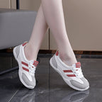 Damen Freizeitsneaker mit luftdurchlässigem Obermaterial und rutschfester Sohle R&B