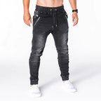 Herren Jogginghose im modernen Skinny Fit mit dehnbarer Baumwollmischung und sportlichen Details R&B