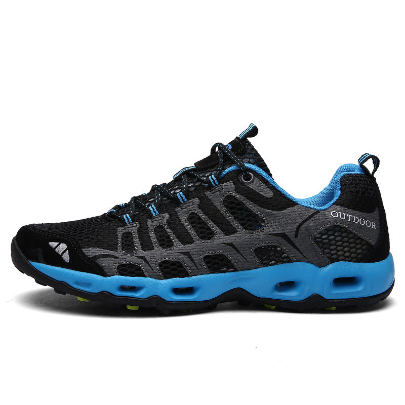 Damen Multifunktionale Outdoor-Sneaker mit atmungsaktiver Mesh-Oberfläche und stoßdämpfender Sohle R&B