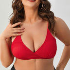Damen Triangel-Bikini-Oberteil mit strukturierter Oberfläche R&B
