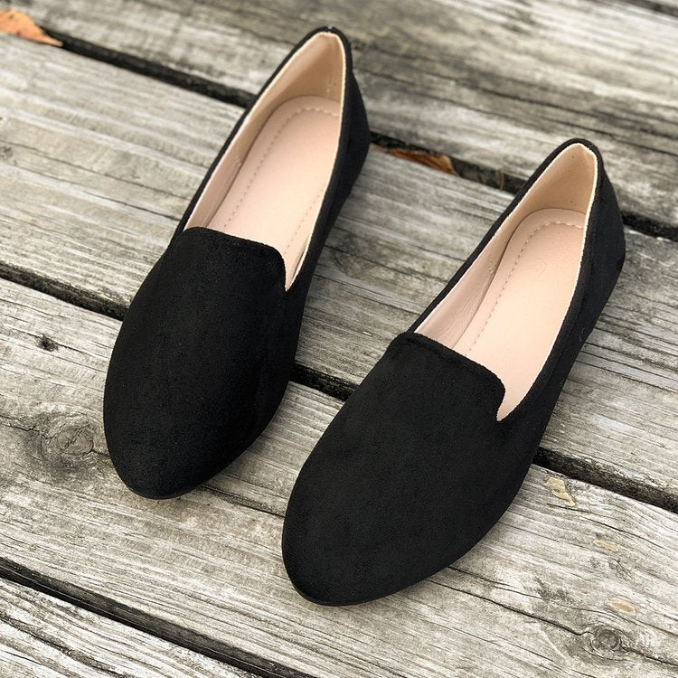 Damen Bequeme Mokassins aus sanftem Wildleder R&B
