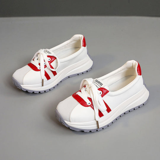 Damen Sportliche Sneaker mit metallischen Akzenten und rutschfester Sohle R&B