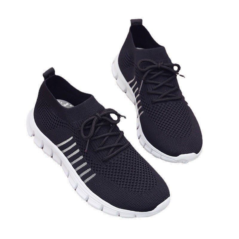 Damen Sportliche Lauf-Sneaker mit sehr atmungsaktivem Mesh-Obermaterial R&B