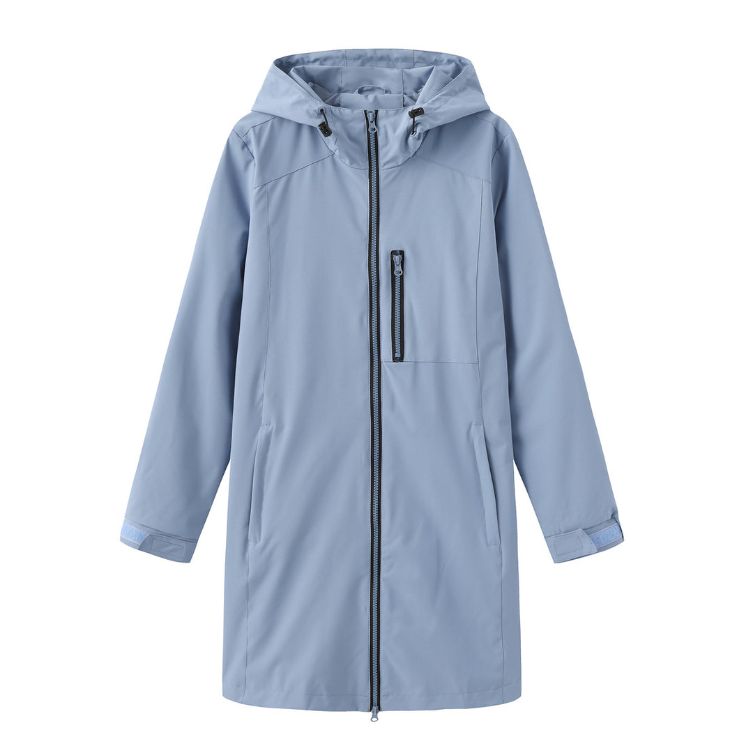 Damen Funktionsjacke mit verstellbarem Kapuzenkragen R&B