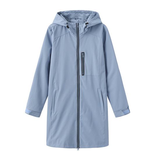 Damen Funktionsjacke mit verstellbarem Kapuzenkragen R&B
