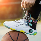 Damen Modische High-Top Sneakers mit innovativer Dämpfung und rutschfester Sohle R&B