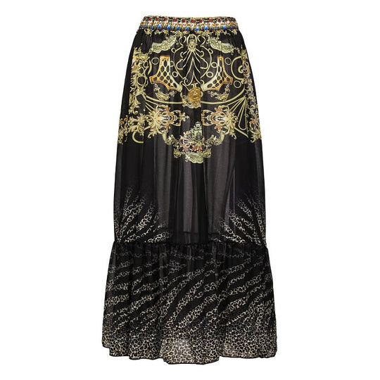 Damen Einteiler Badeanzug mit elegantem Design und passendem Wickeltuch R&B