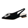 Damen Slingback-Pumps mit funkelndem Strassakzent R&B