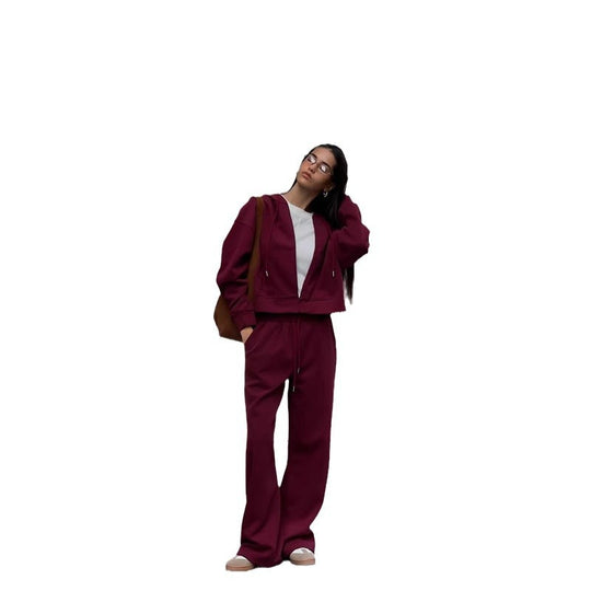 Damen Sportliche Kapuzenjacke R&B