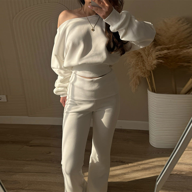 Damen lässiger oversized Lounge-Anzug R&B