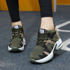 Damen Hochwertige Air-Cushion Sneakers mit atmungsaktivem Obermaterial