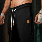 Damen lässige Jogginghose mit elastischem Bund und praktischen Taschen R&B