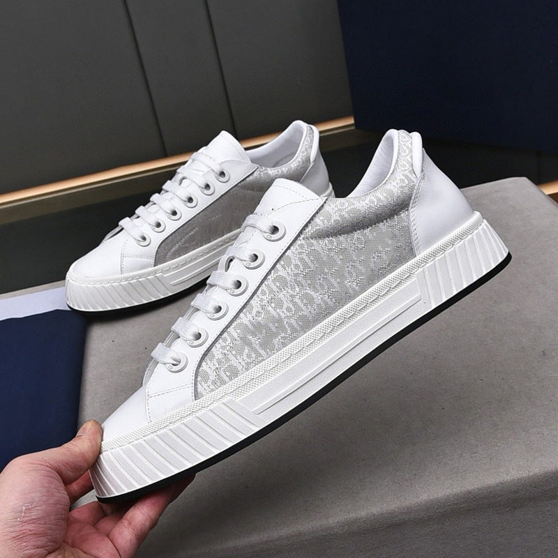 Damen Designer Sneakers mit luxuriösem Obermaterial und rutschfester Sohle R&B