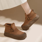 Damen Winterliche Stiefeletten mit kuscheligem Innenfutter R&B