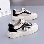 Damen trendige Sneakers mit atmungsaktivem Obermaterial und bequemer Sohle R&B