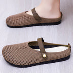 Damen Gemütliche Slip-On Clogs mit atmungsaktivem Netzoberteil und flexiblem Fußbett