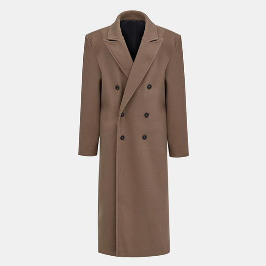 Herren Lange Elegante Doppelreiher R&B