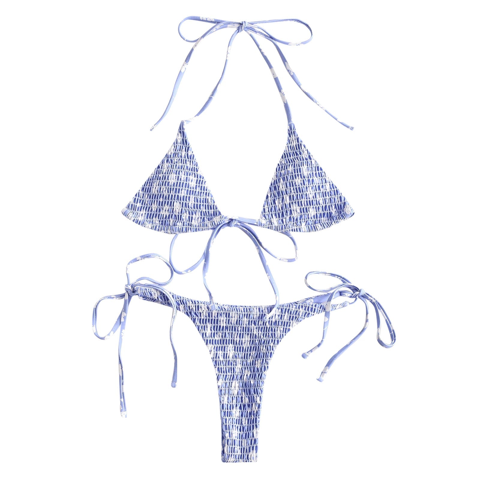 Damen Bikiniset mit verspieltem Rüschen-Design R&B