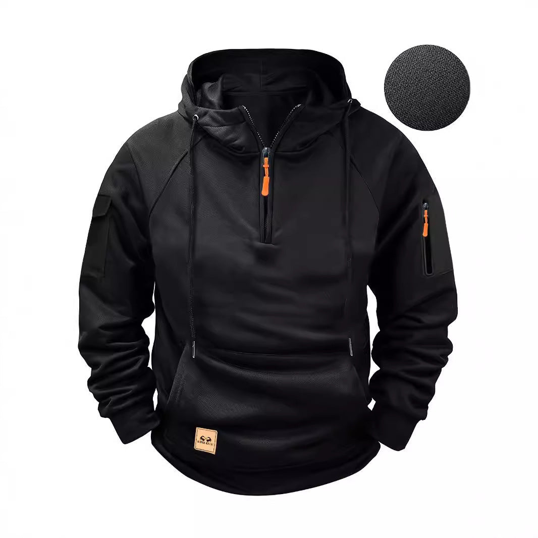 Herren sportlicher Kapuzenpullover R&B