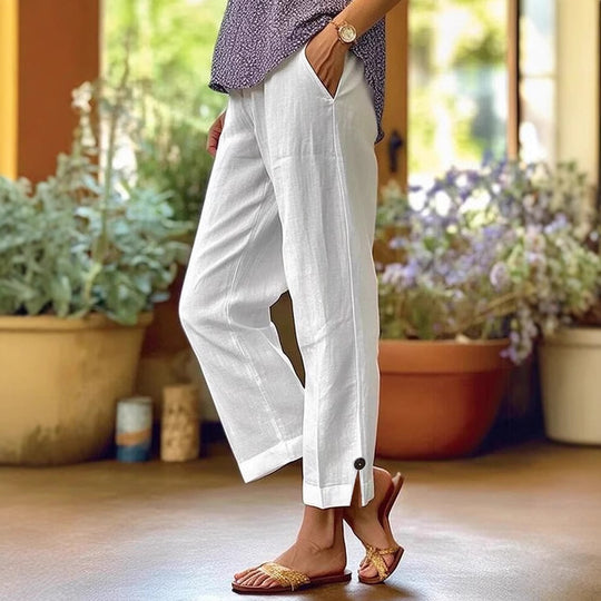 Damen Bequeme Sommerhose R&B