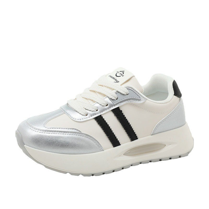 Damen Sportliche Chunky Sneakers mit gepolsterter Dämpfung und atmungsaktiver Konstruktion R&B