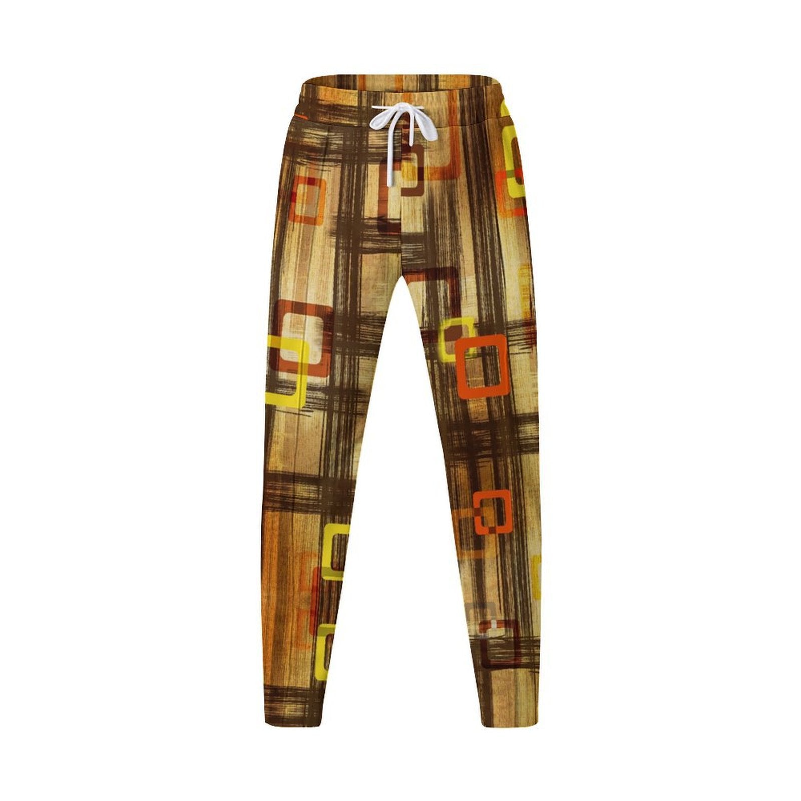 Herren elegante Freizeithose mit seitlichen Eingrifftaschen und geradem Schnitt R&B