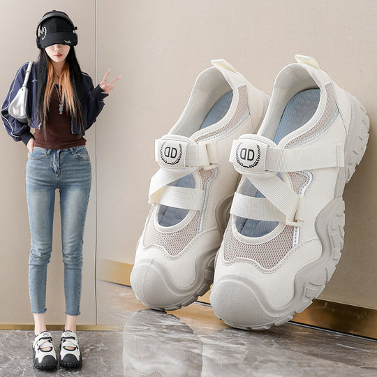 Damen Outdoor Sandalen mit verstellbarem Riemen und rutschfester Sohle R&B