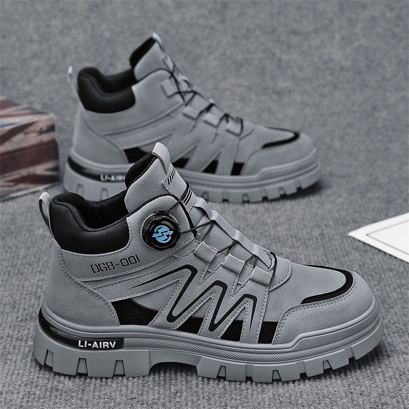 Herren robuste und funktionale Wanderschuhe mit antirutsch Sohle R&B
