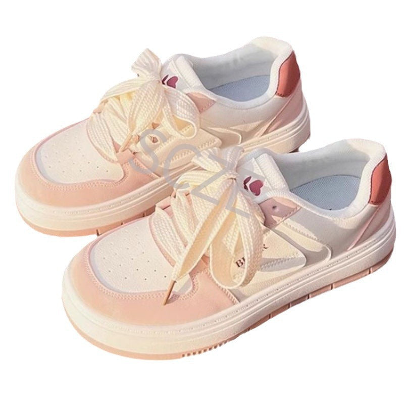 Damen modische Plateau-Sneaker mit luftiger Sohle und bequemer Dämpfung R&B