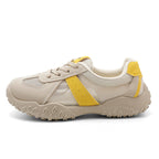 Damen Sportliche Freizeitsneaker mit atmungsaktiver Mesh-Oberfläche und rutschfester Sohle R&B