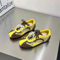 Damen modische Sneaker mit eleganten Perlenakzenten und atmungsaktivem Obermaterial R&B