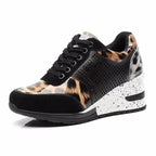 Damen Sportliche Sneaker mit atmungsaktivem Mesh-Einsatz R&B