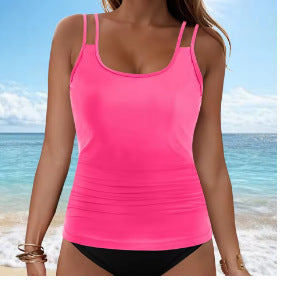 Damen Tankini-Oberteil mit modischem Rüschendesign R&B