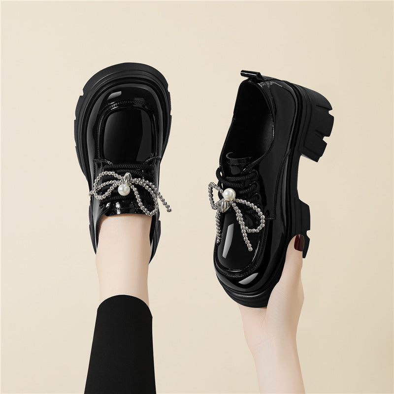 Damen Modische Schnürschuhe mit kreativen Zierdetails R&B