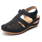 Damen komfortable und luftige Sandalen mit verstellbarem Riemen R&B