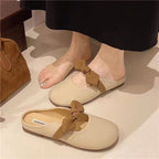 Damen Ballerinas mit romantischem Schleifen-Detail und weichem Leder R&B