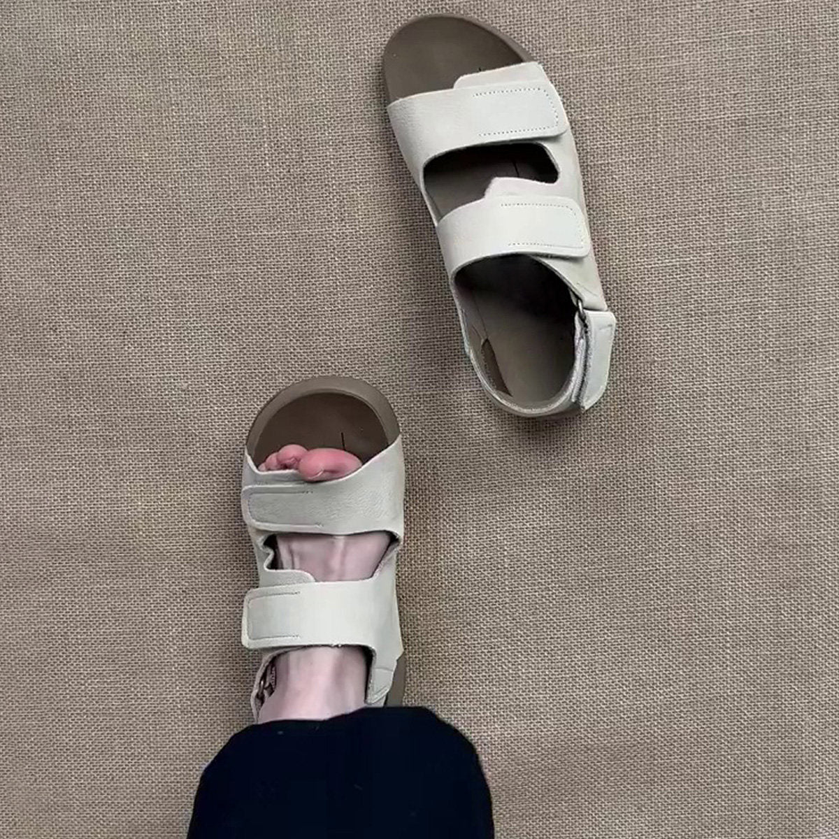 Damen Clogs mit verstellbarem Riemendesign und ergonomischer Fußbettgestaltung R&B