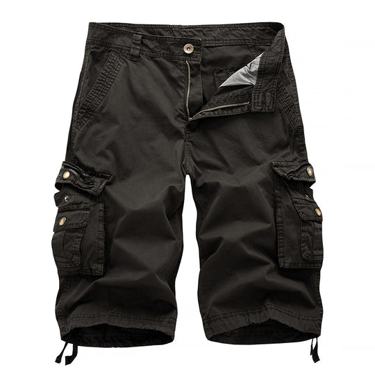 Herren Multi-Taschen Cargo-Shorts R&B