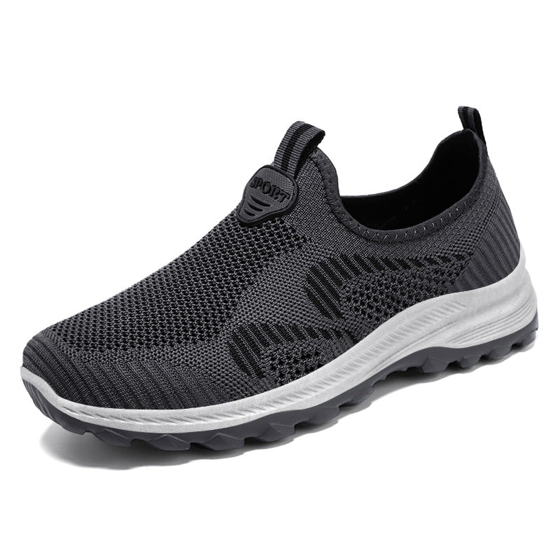 Damen Bequeme Slip-On Sportschuhe mit atmungsaktivem Mesh-Obermaterial R&B