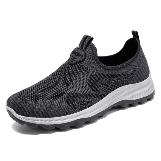 Damen Bequeme Slip-On Sportschuhe mit atmungsaktivem Mesh-Obermaterial R&B
