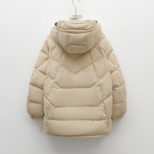 Damen Modische Steppjacke mit hohem Kragen und funktionalen Taschen R&B