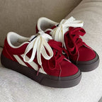 Damen Sportliche Sneakers mit klassischem Design und atmungsaktiver Oberflächenstruktur R&B