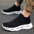 Damen Hochentwickelte Sportliche Sneakers mit elastischem Strickoberteil und dämpfender Sohle R&B
