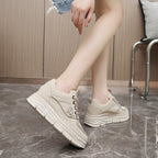Damen Chunky Sneaker mit dämpfendem Sohlenprofil und modischem Design R&B