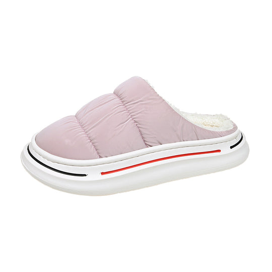 Damen Hausschuh-Sneaker mit kuscheliger Fütterung R&B