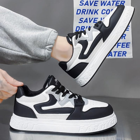 Damen Sportliche Sneakers mit atmungsaktiver Oberflächenstruktur und rutschfester Sohle R&B