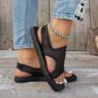 Damen atmungsaktive Komfortsandalen mit modulierbarem Mesh-Obermaterial R&B
